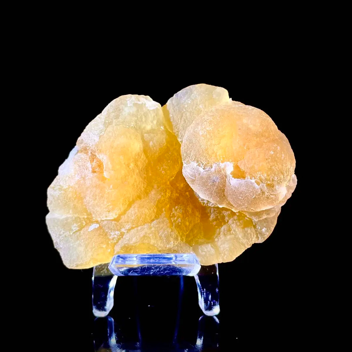 Henan Yellow Fluorite  | Natural Golden Fluorite Mineral Specimen | 75 g | 6*4.5*3 cm