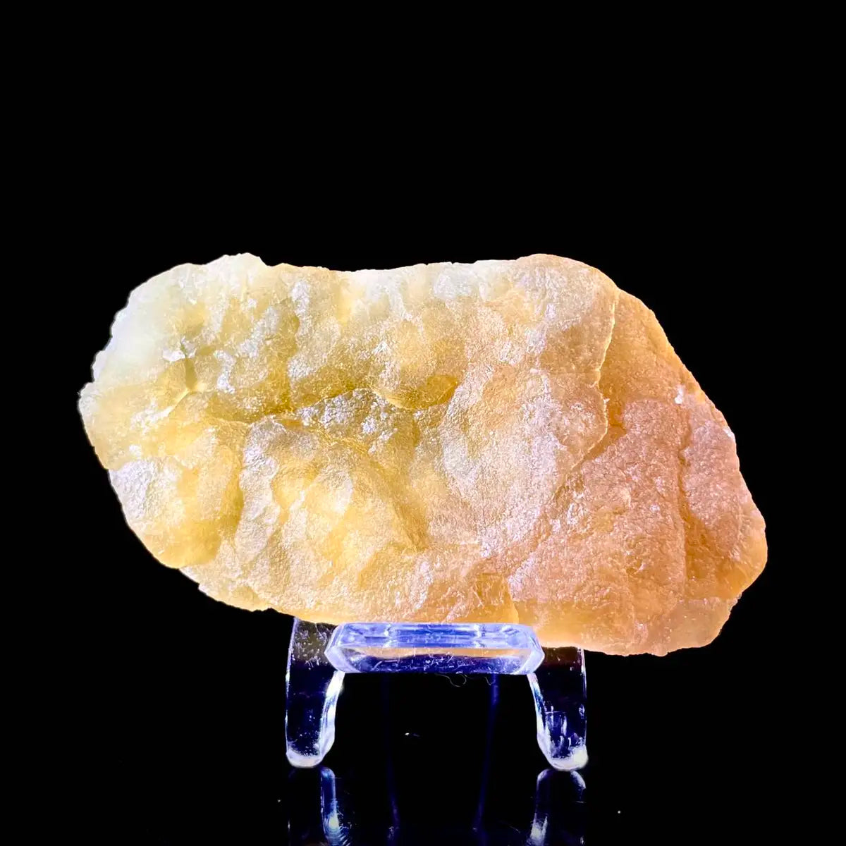 Henan Yellow Fluorite  | Natural Golden Fluorite Mineral Specimen | 71 g | 7*4*1.5 cm