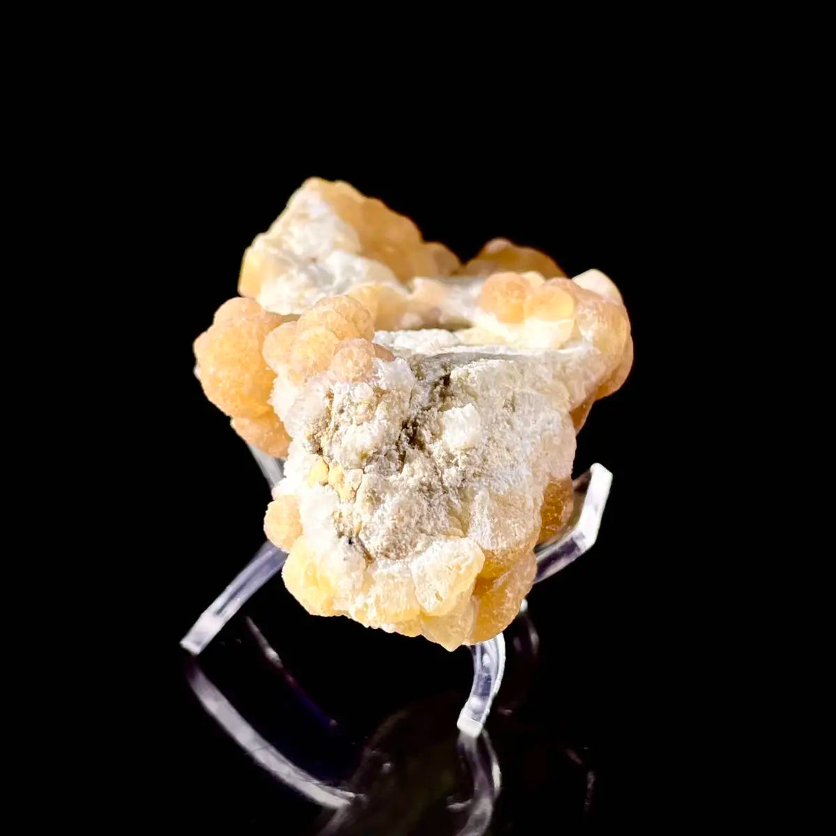 Henan Yellow Fluorite  | Natural Golden Fluorite Mineral Specimen | 220 g | 13*6*3.5 cm