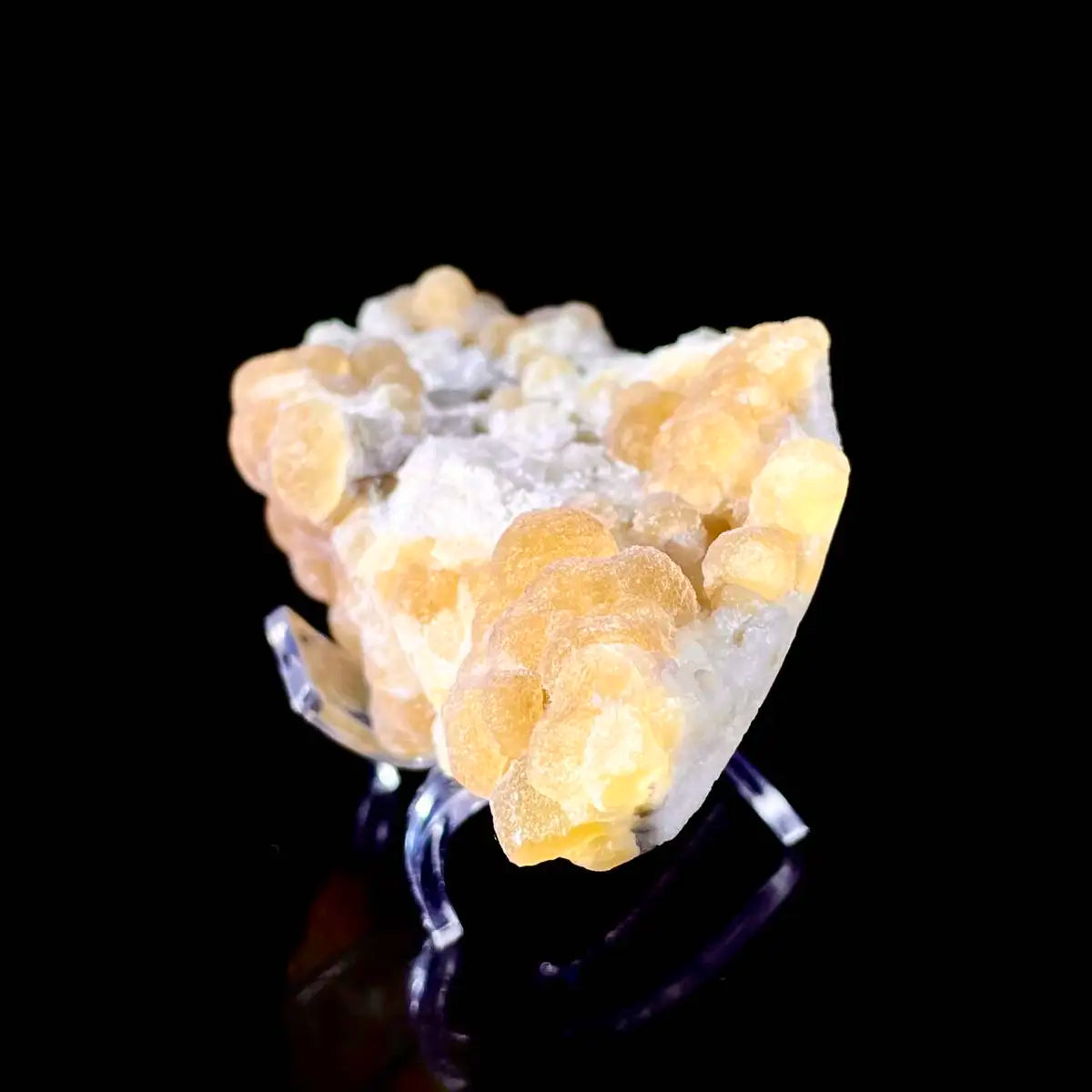 Henan Yellow Fluorite  | Natural Golden Fluorite Mineral Specimen | 220 g | 13*6*3.5 cm