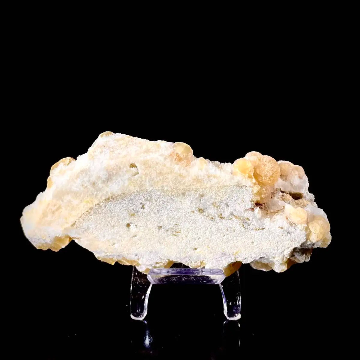 Henan Yellow Fluorite  | Natural Golden Fluorite Mineral Specimen | 220 g | 13*6*3.5 cm