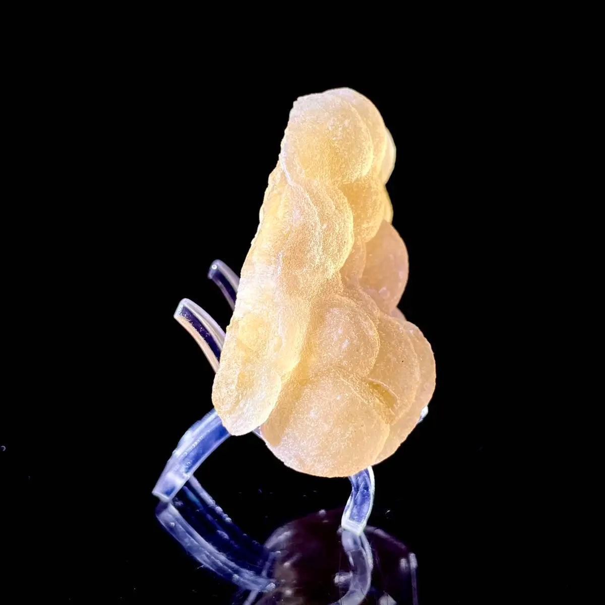 Henan Yellow Fluorite  | Natural Golden Fluorite Mineral Specimen | 85 g | 6.5*4.5*2.5 cm