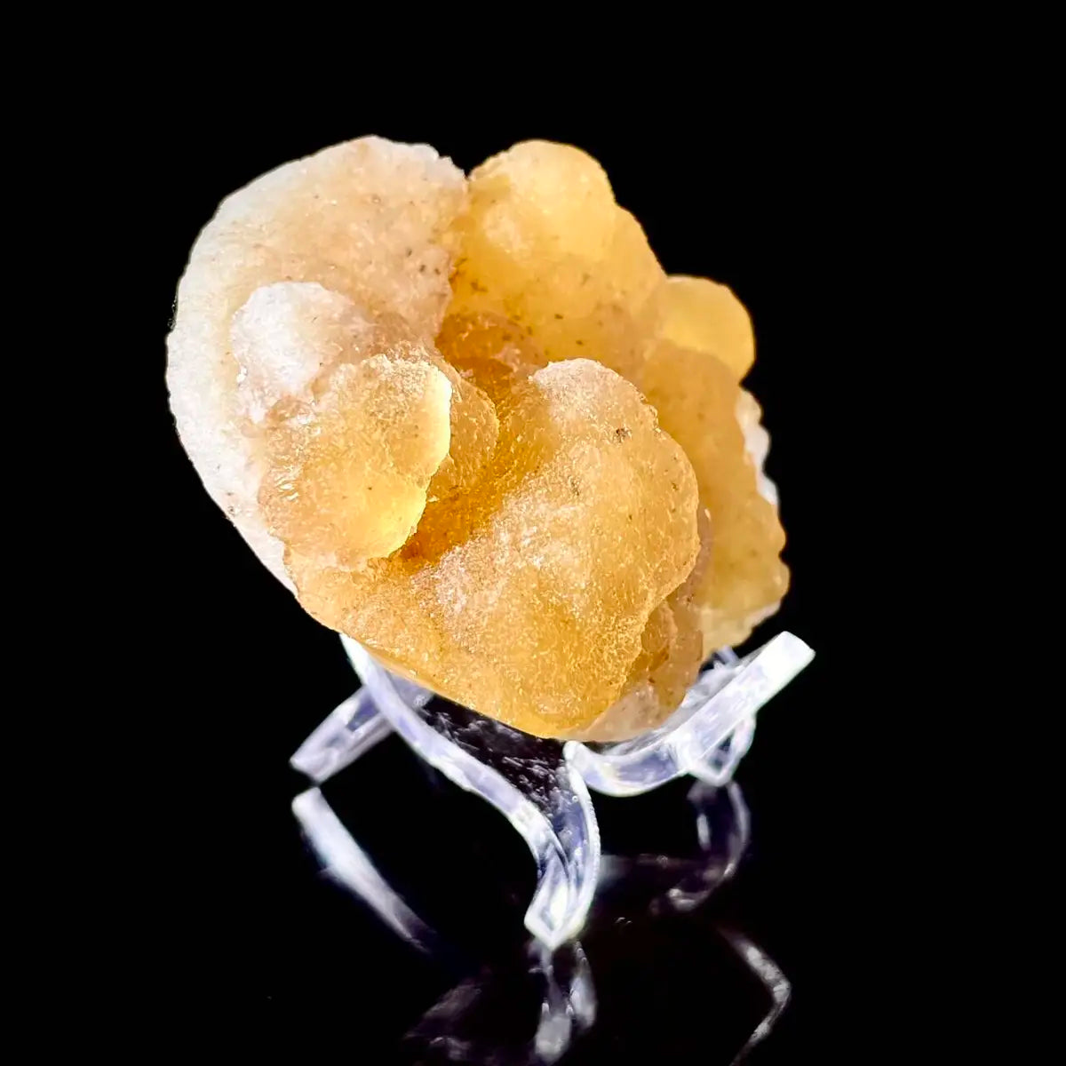 Henan Yellow Fluorite  | Natural Golden Fluorite Mineral Specimen | 77 g | 6*4.5*2 cm