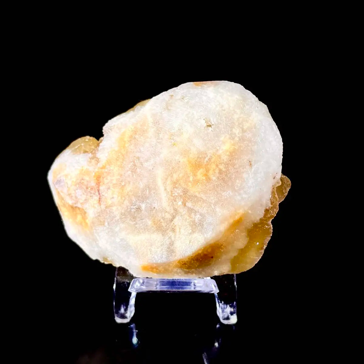 Henan Yellow Fluorite  | Natural Golden Fluorite Mineral Specimen | 77 g | 6*4.5*2 cm