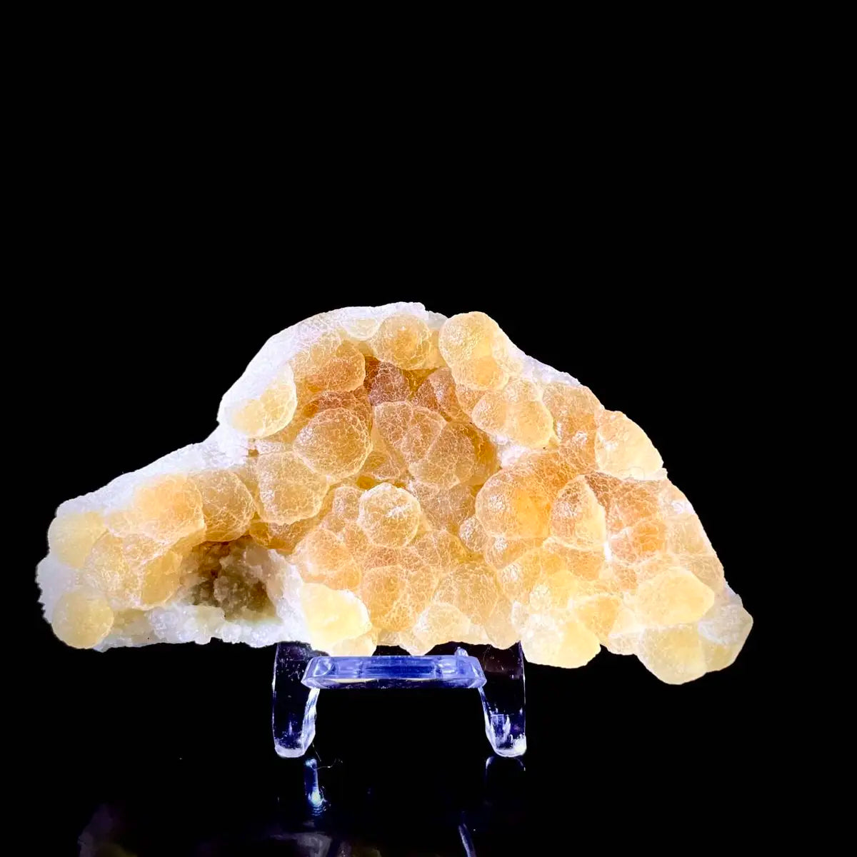 Henan Yellow Fluorite  | Natural Golden Fluorite Mineral Specimen | 68 g | 8.5*4*1.5 cm