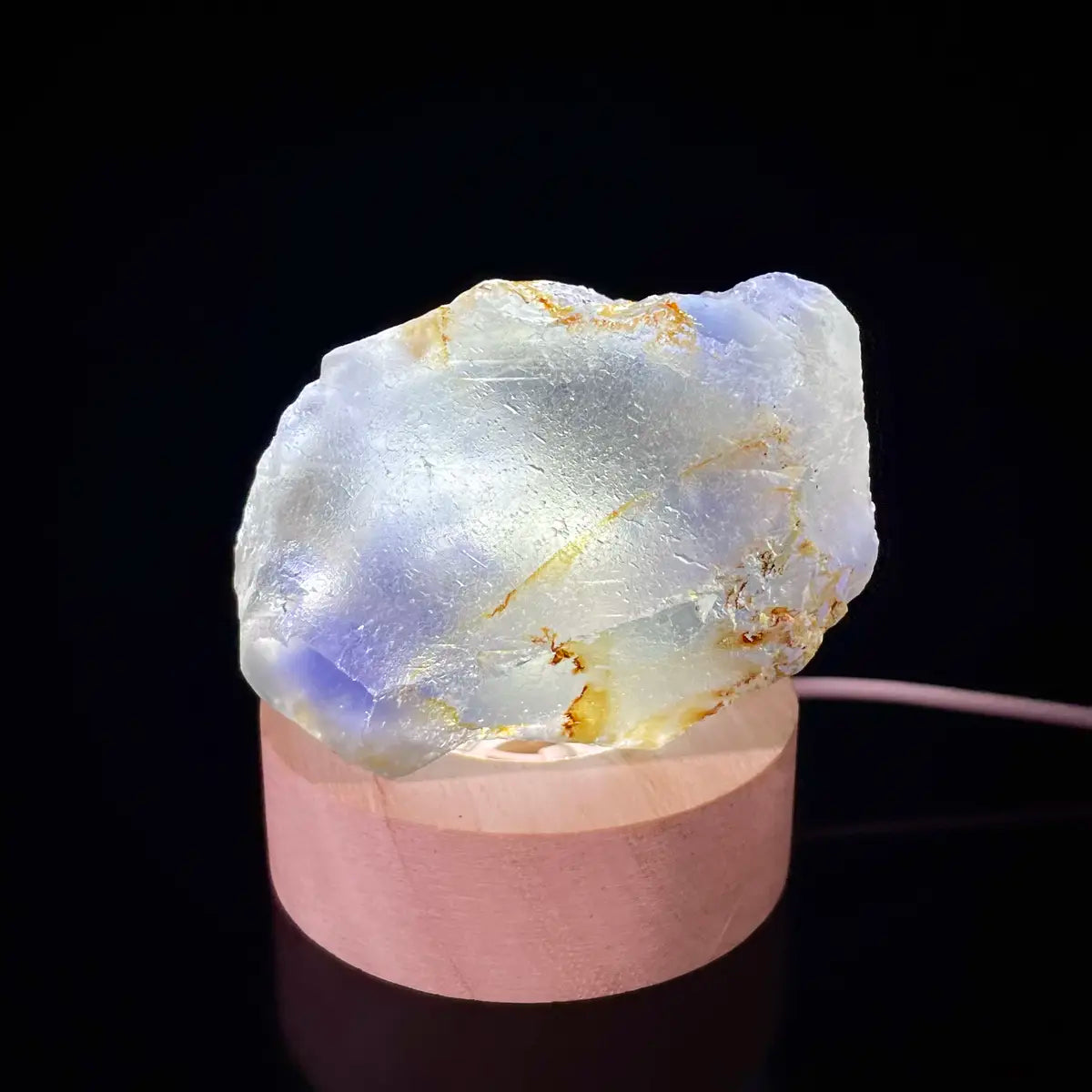 Large Translucent Green Fluorite Specimen from Hunan, China | Natural Light-Transmitting Crystal Display Piece | 210 g | 7*4.5*5 cm