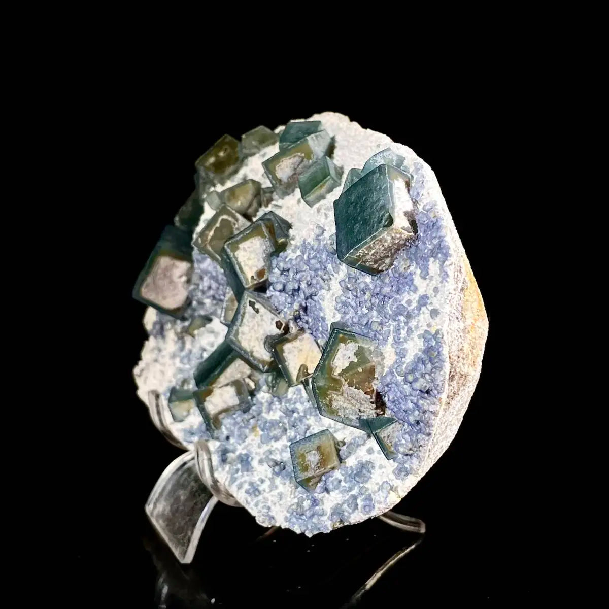 Natural Morandi  Fluorite Crystal from Fujian, China | Mineral Specimen | 1250 g | 20.5*11*5 cm
