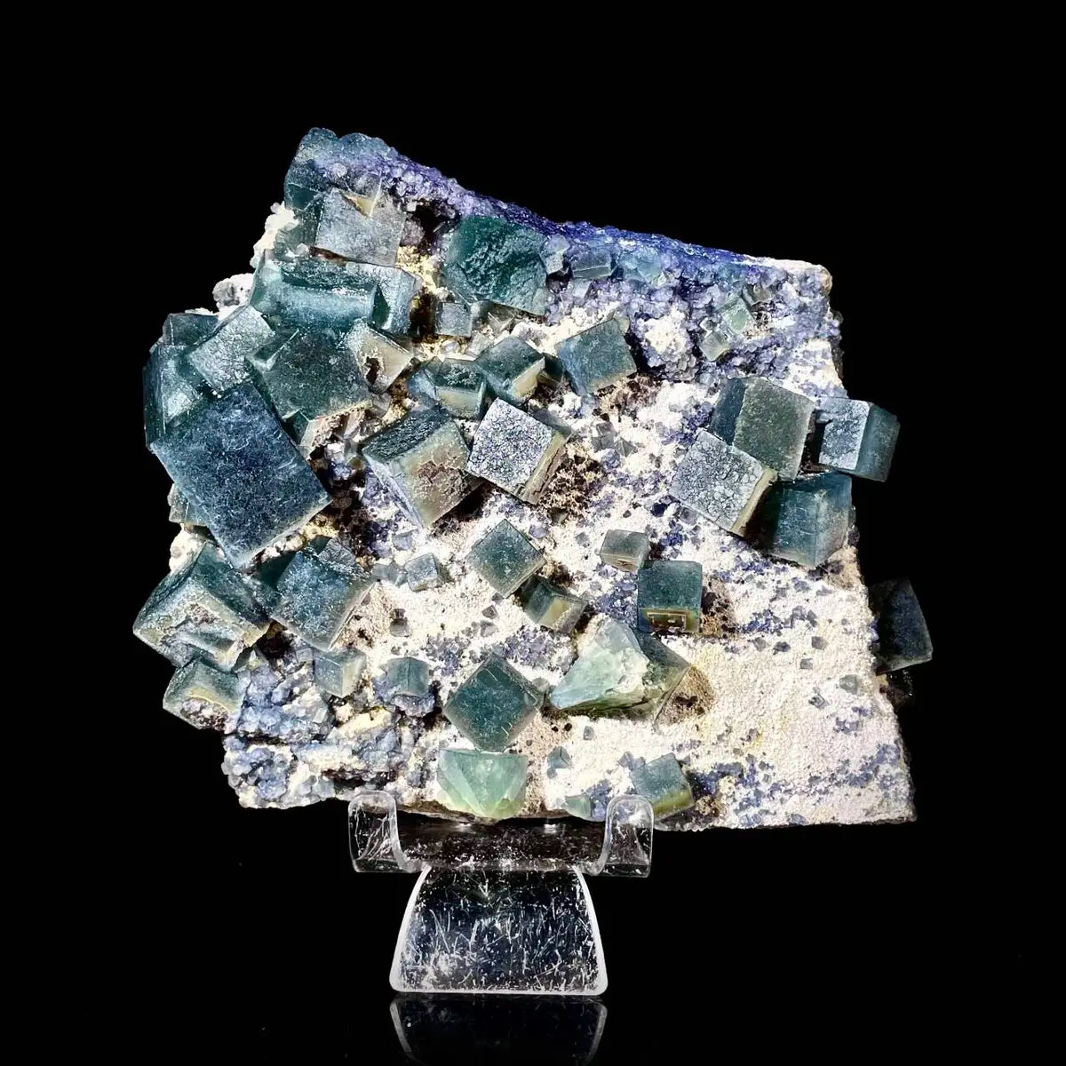 Natural Morandi  Fluorite Crystal from Fujian, China | Mineral Specimen | 1290 g | 16*13*4 cm