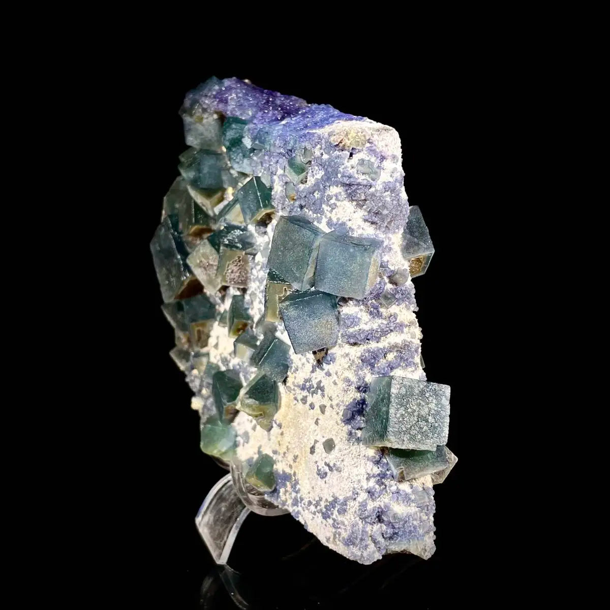 Natural Morandi  Fluorite Crystal from Fujian, China | Mineral Specimen | 1290 g | 16*13*4 cm