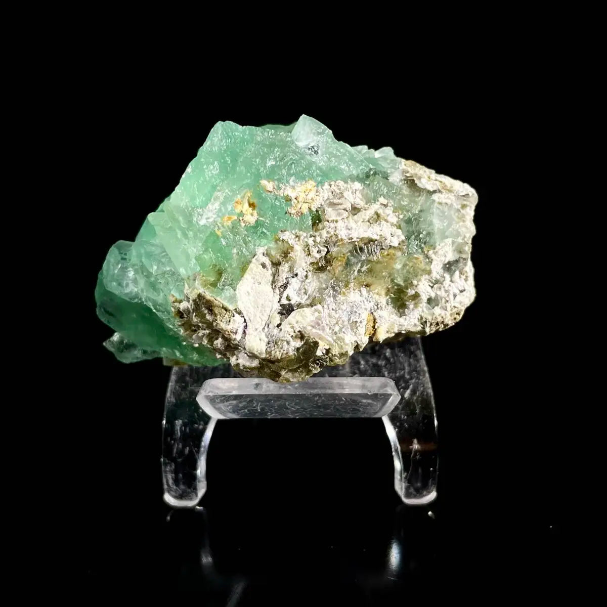 XHL Fluorite from  Hunan, China | Natural Mineral Specimen Display Piece | 110 g | 6*3.5*3.5 cm