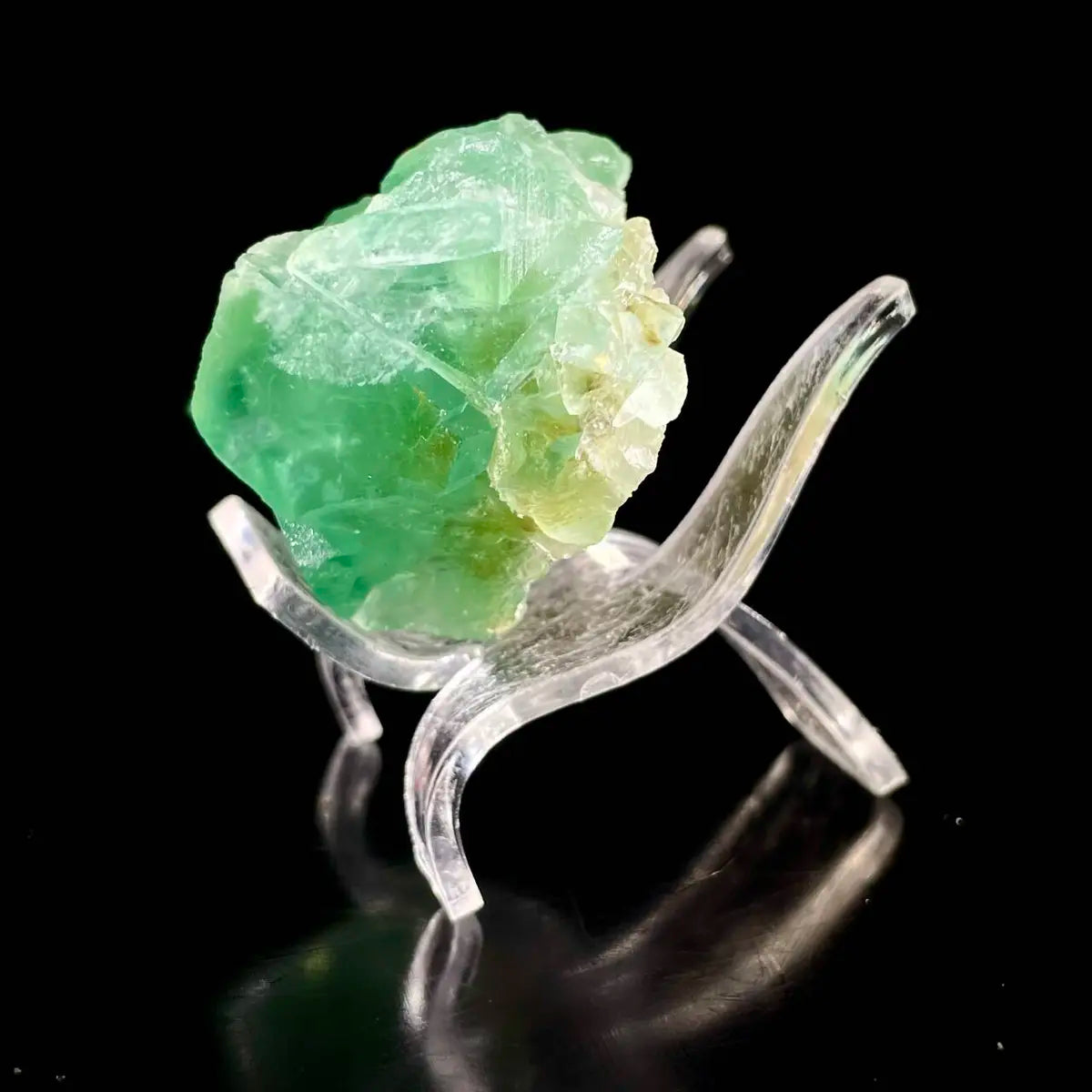 XHL Fluorite from  Hunan, China | Natural Mineral Specimen Display Piece | 110 g | 6.5*4.5*3 cm