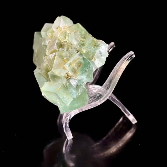 A597-XHL Fluorite from  Hunan, China | Natural Mineral Specimen Display Piece | 150 g | 7*5*3.5 cm