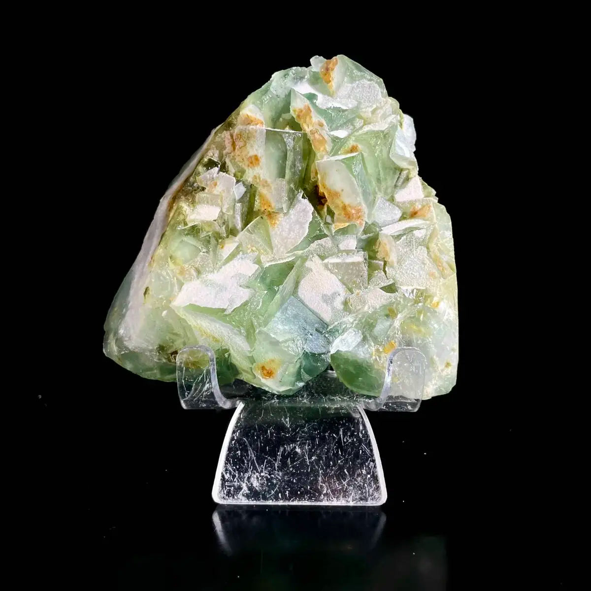 XHL Fluorite from  Hunan, China | Natural Mineral Specimen Display Piece | 530 g | 9.5*9.5*5 cm