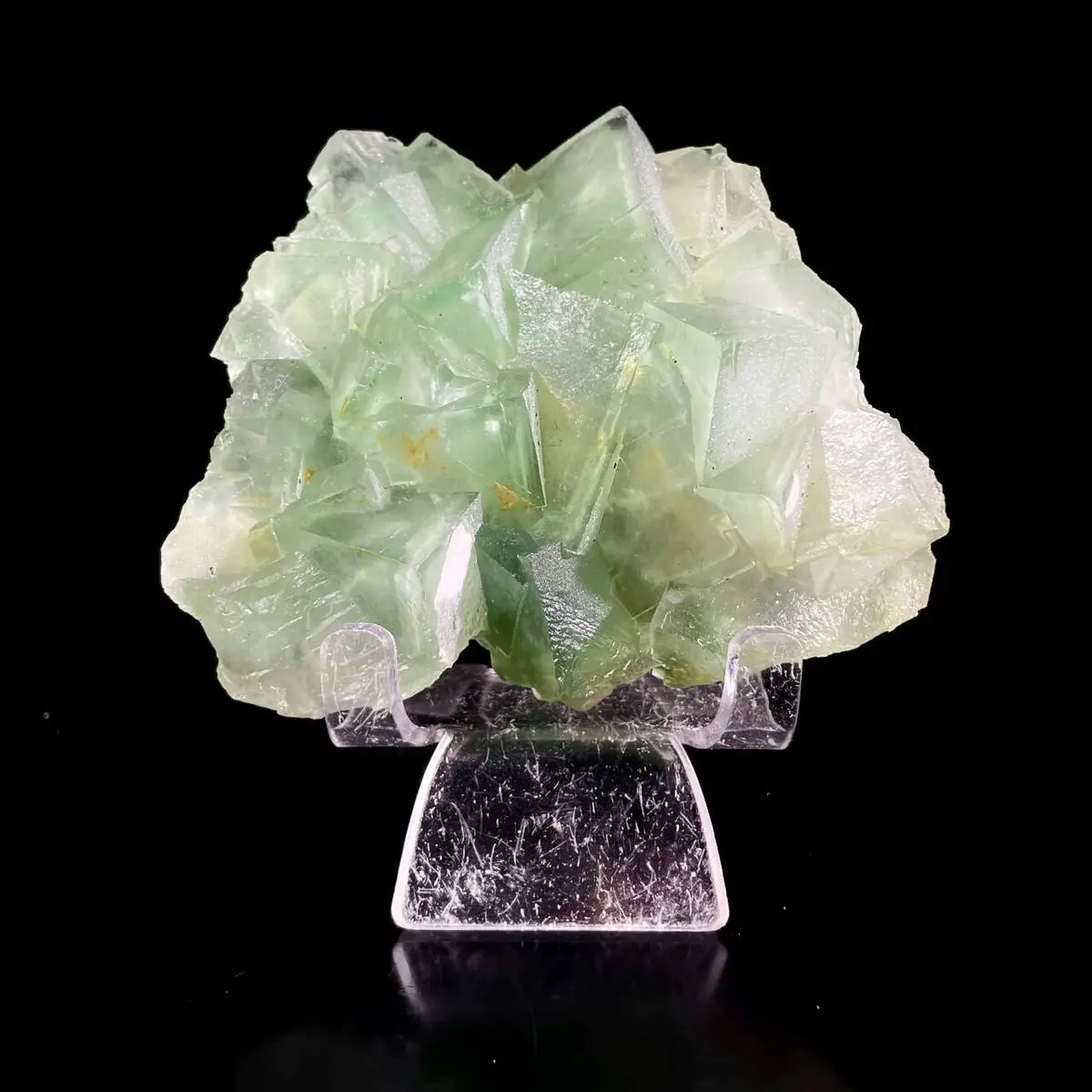 XHL Fluorite from  Hunan, China | Natural Mineral Specimen Display Piece | 530 g | 9.5*9.5*5 cm