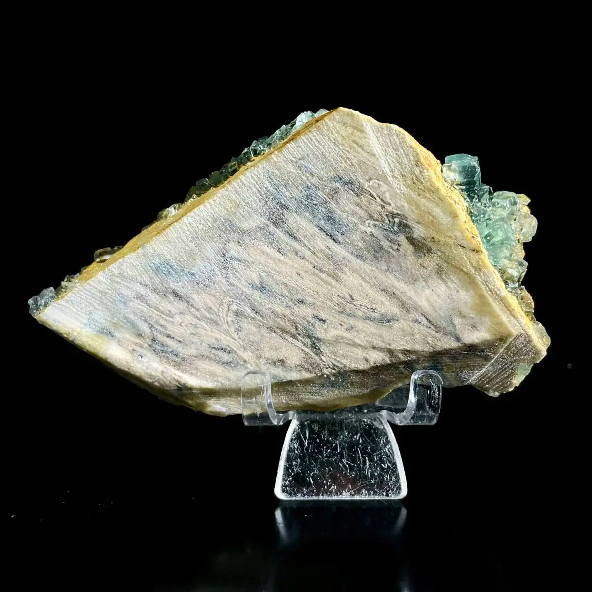 XHL Fluorite from  Hunan, China | Natural Mineral Specimen Display Piece | 310 g | 11.5*7.5*3.5 cm
