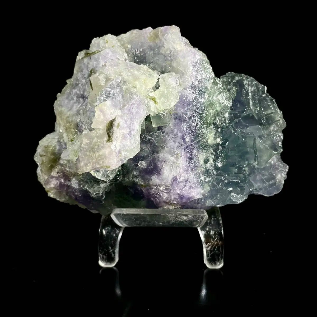 XHL Fluorite from  Hunan, China | Natural Mineral Specimen Display Piece | 800 g | 12*8*7 cm