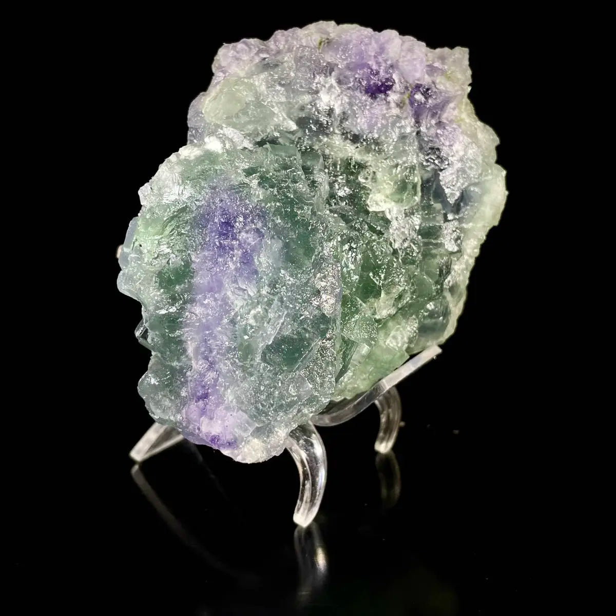 XHL Fluorite from  Hunan, China | Natural Mineral Specimen Display Piece | 800 g | 12*8*7 cm