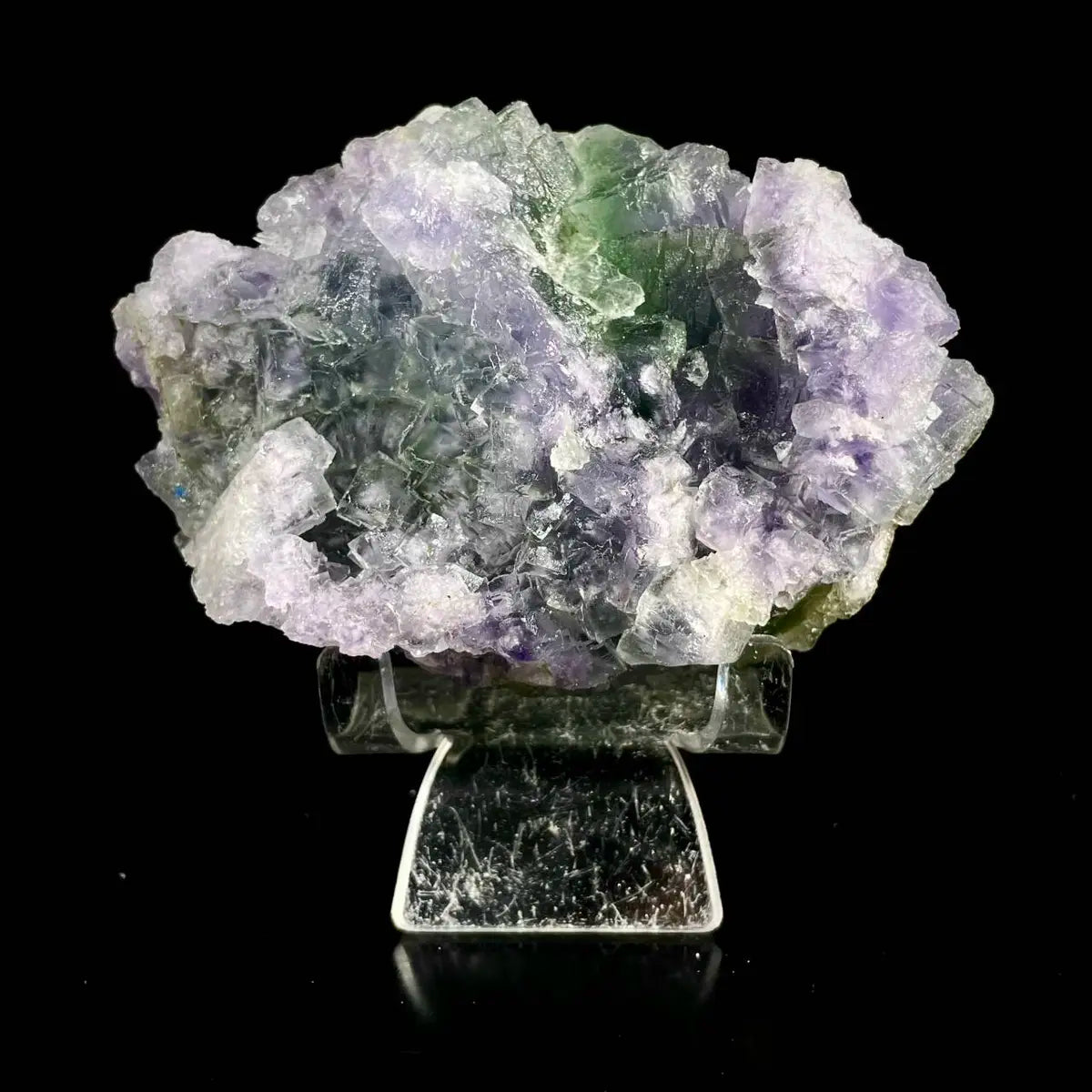 XHL Fluorite from  Hunan, China | Natural Mineral Specimen Display Piece | 650 g | 11*7.5*6 cm