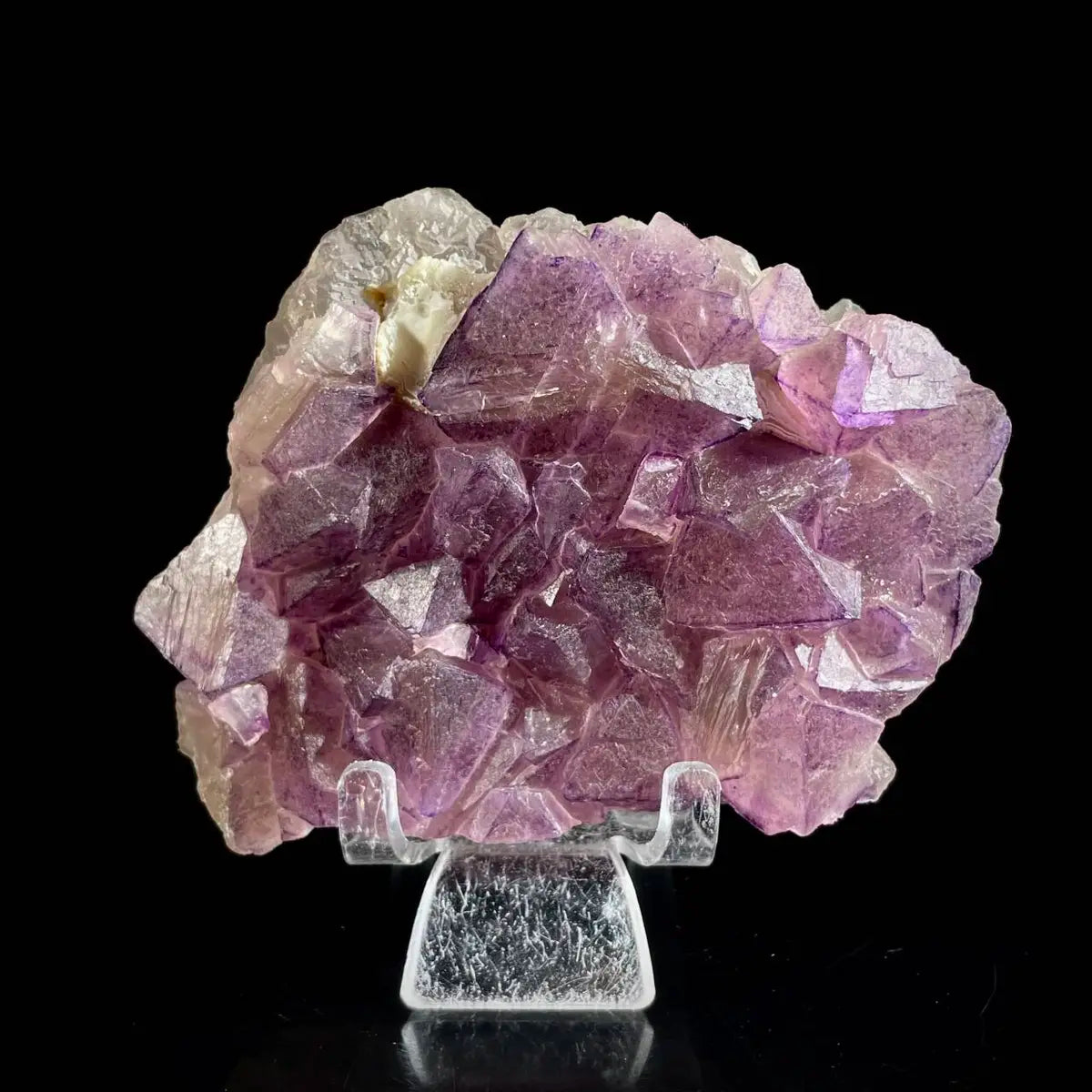 Zhejiang Octahedral Fluorite Crystal Cluster | Natural Purple Fluorite Mineral Specimen | 380 g | 10.5*8*2.5 cm