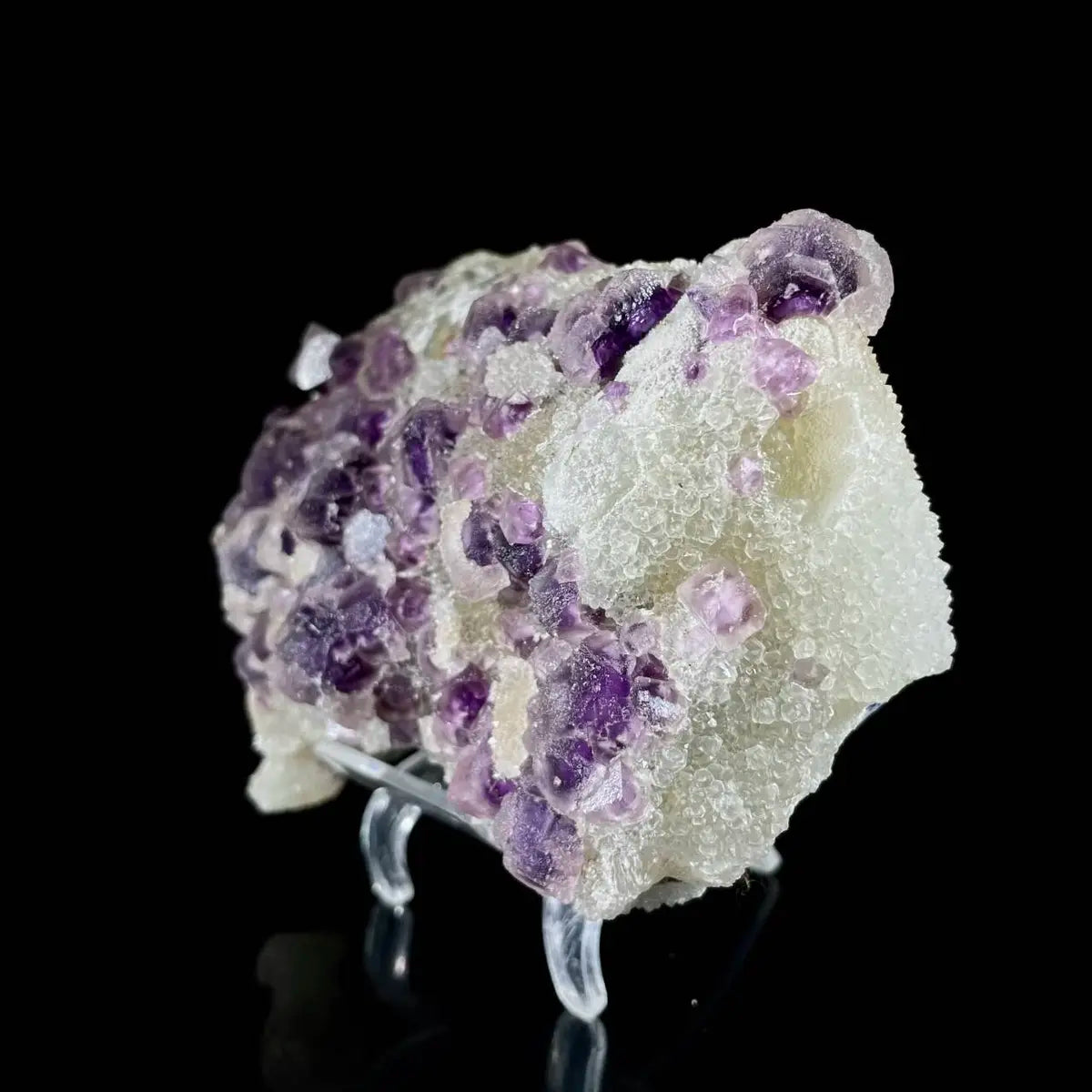 Zhejiang Octahedral Fluorite Crystal Cluster | Natural Purple Fluorite Mineral Specimen | 1010 g | 14*10*7 cm