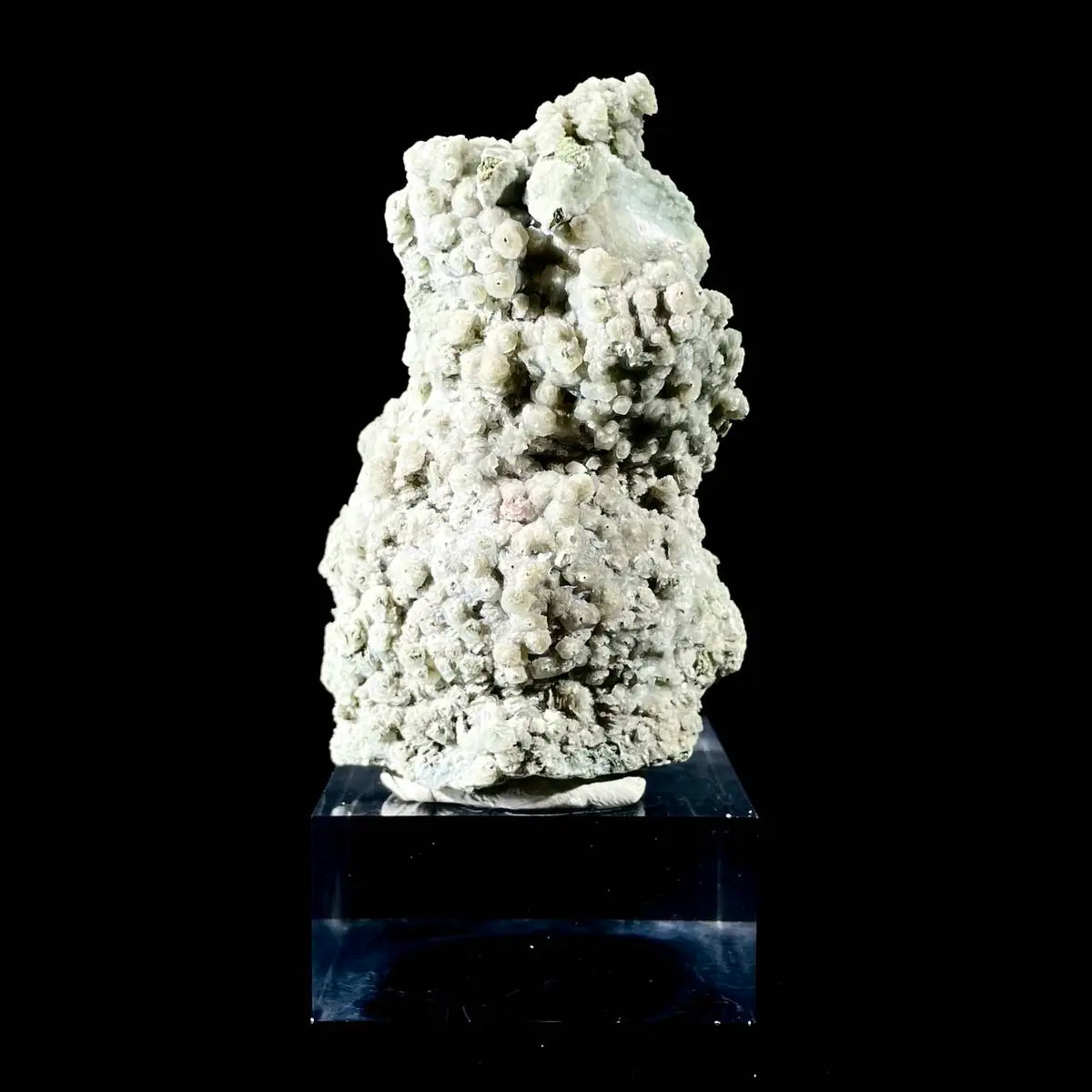 Natural Chlorite Quartz with Calcite Crystal Cluster on Matrix | Green Phantom Quartz Mineral Specimen | Rare Mineral Association | 180 g | 8.5*5*3 cm
