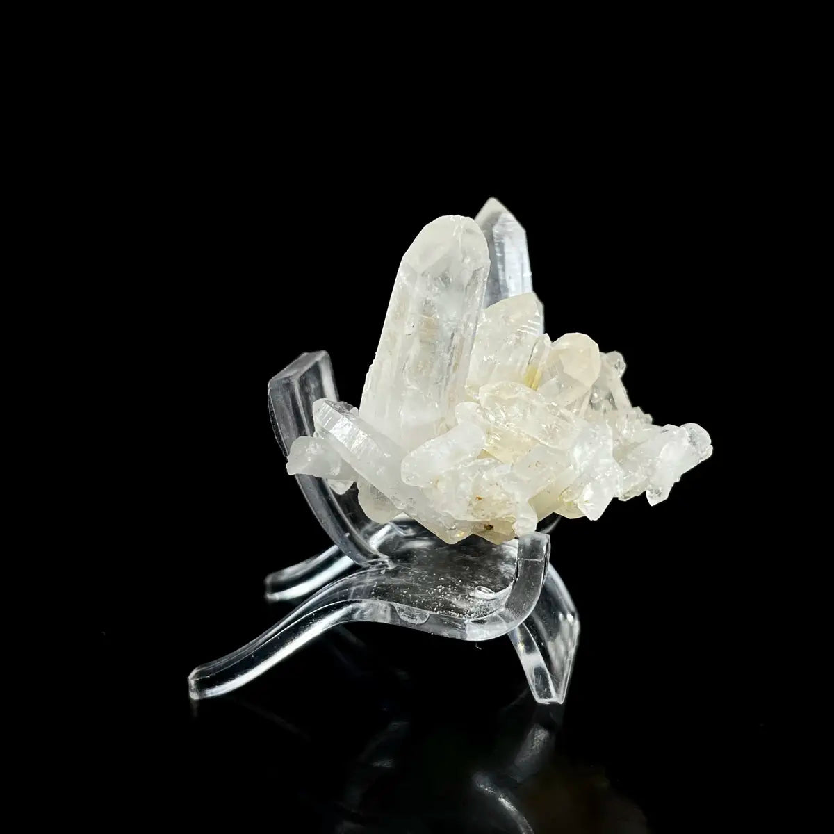 Natural Clear Quartz Crystal Cluster  | Quartz Mineral Specimen | 20 g | 3*4*4 cm