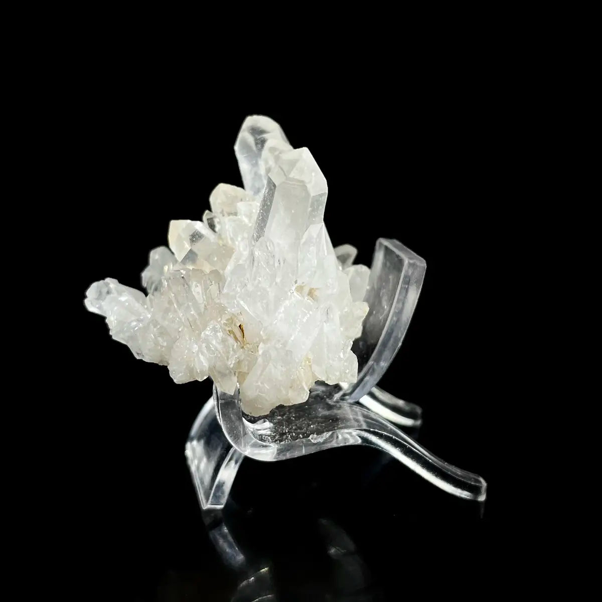 Natural Clear Quartz Crystal Cluster  | Quartz Mineral Specimen | 20 g | 3*4*4 cm