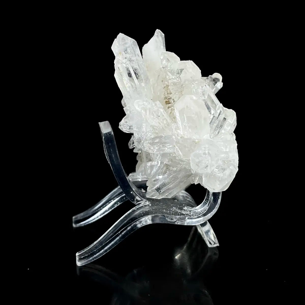 Natural Clear Quartz Crystal Cluster  | Quartz Mineral Specimen | 40 g | 4.5*4.5*3 cm