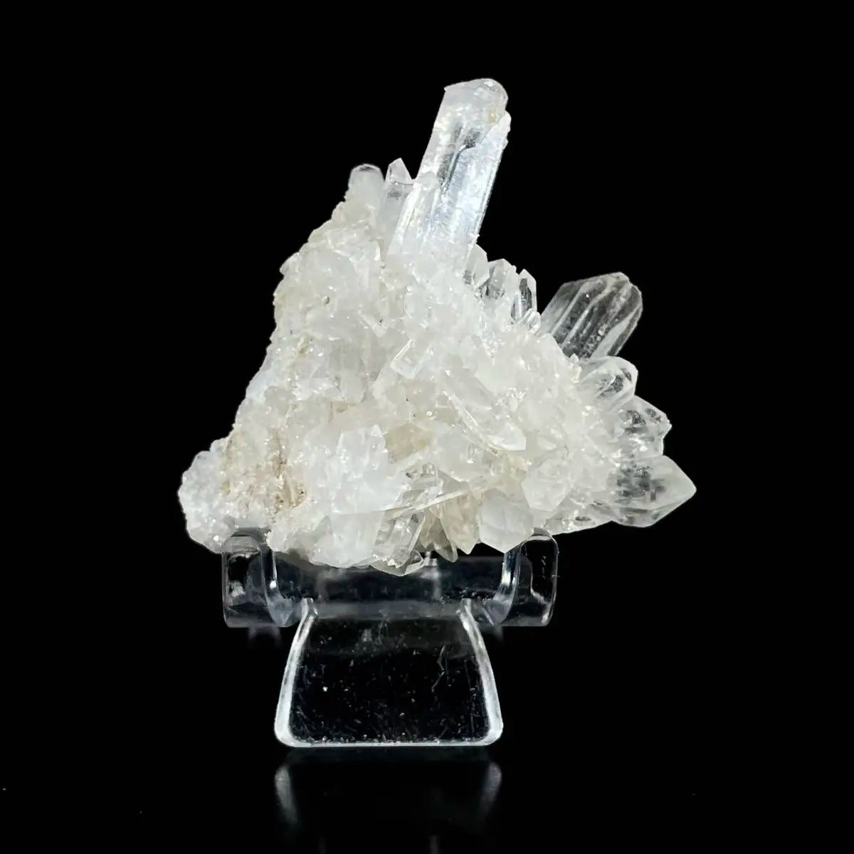 Natural Clear Quartz Crystal Cluster  | Quartz Mineral Specimen | 40 g | 4.5*4.5*3 cm