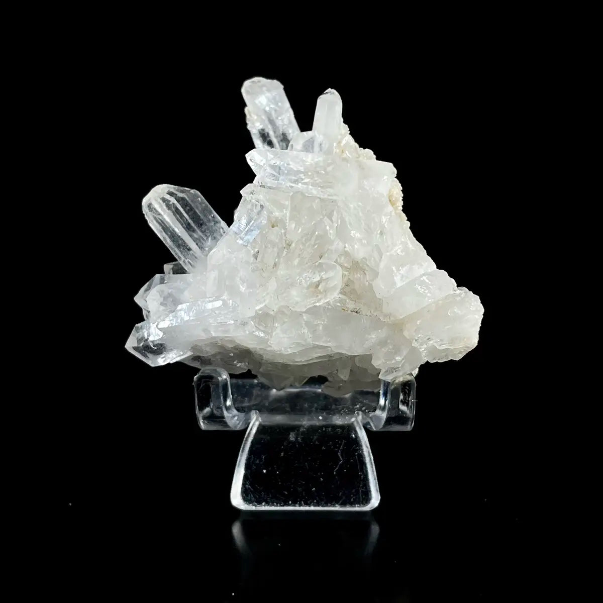 Natural Clear Quartz Crystal Cluster  | Quartz Mineral Specimen | 40 g | 4.5*4.5*3 cm