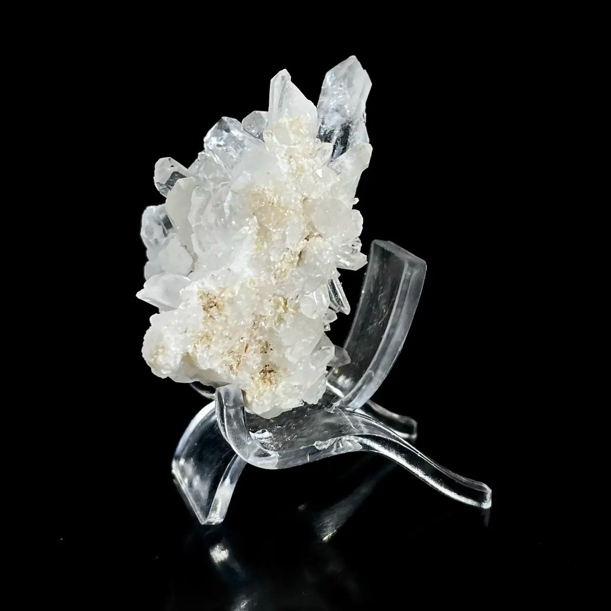 Natural Clear Quartz Crystal Cluster  | Quartz Mineral Specimen | 40 g | 4.5*4.5*3 cm