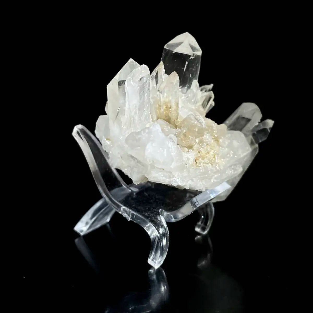 Natural Clear Quartz Crystal Cluster  | Quartz Mineral Specimen | 50 g | 6*3.5*3.5 cm