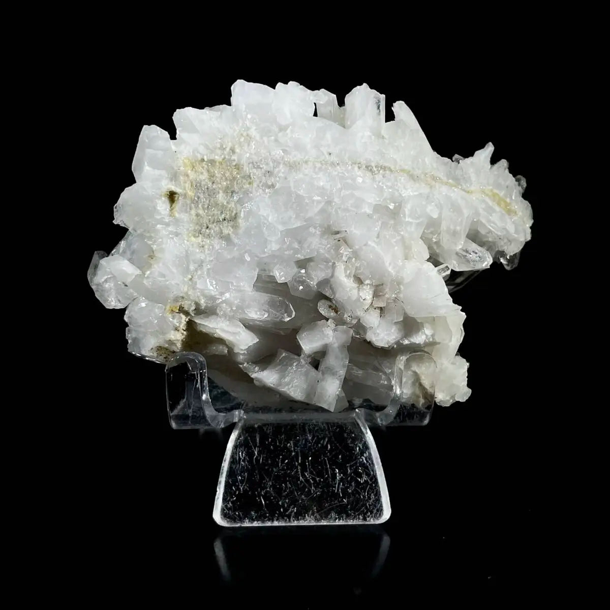 Natural Clear Quartz Crystal Cluster  | Quartz Mineral Specimen | 100 g | 8*5.5*3.5 cm