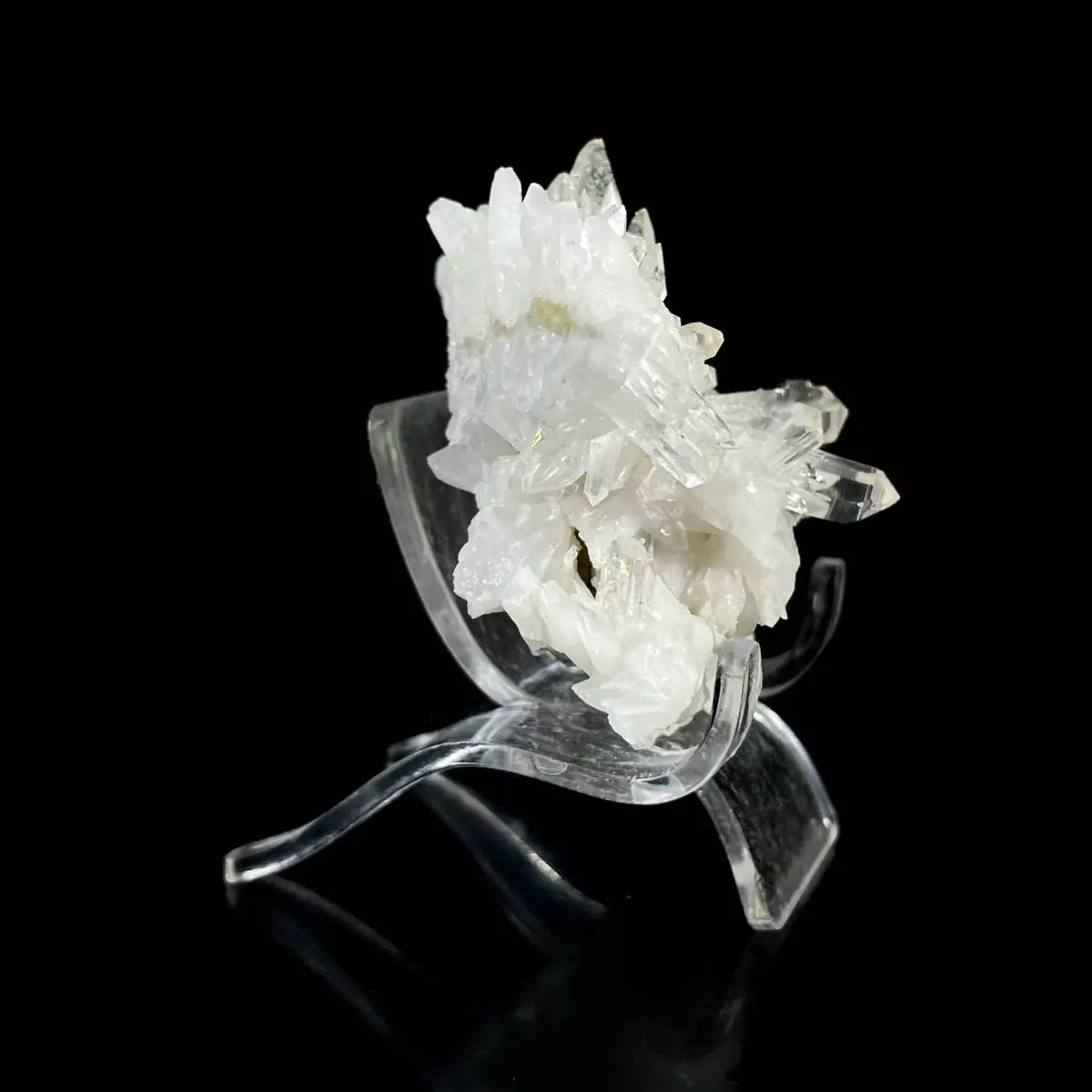 Natural Clear Quartz Crystal Cluster  | Quartz Mineral Specimen | 100 g | 8*5.5*3.5 cm