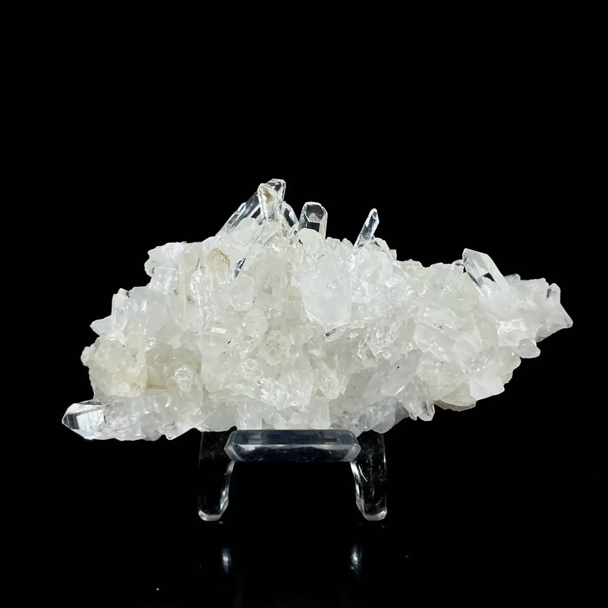 Natural Clear Quartz Crystal Cluster  | Quartz Mineral Specimen | 60 g | 8*4*3 cm
