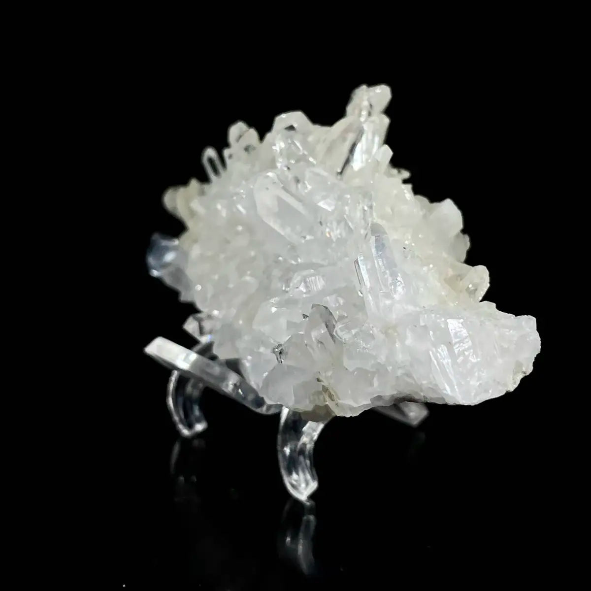 Natural Clear Quartz Crystal Cluster  | Quartz Mineral Specimen | 60 g | 8*4*3 cm