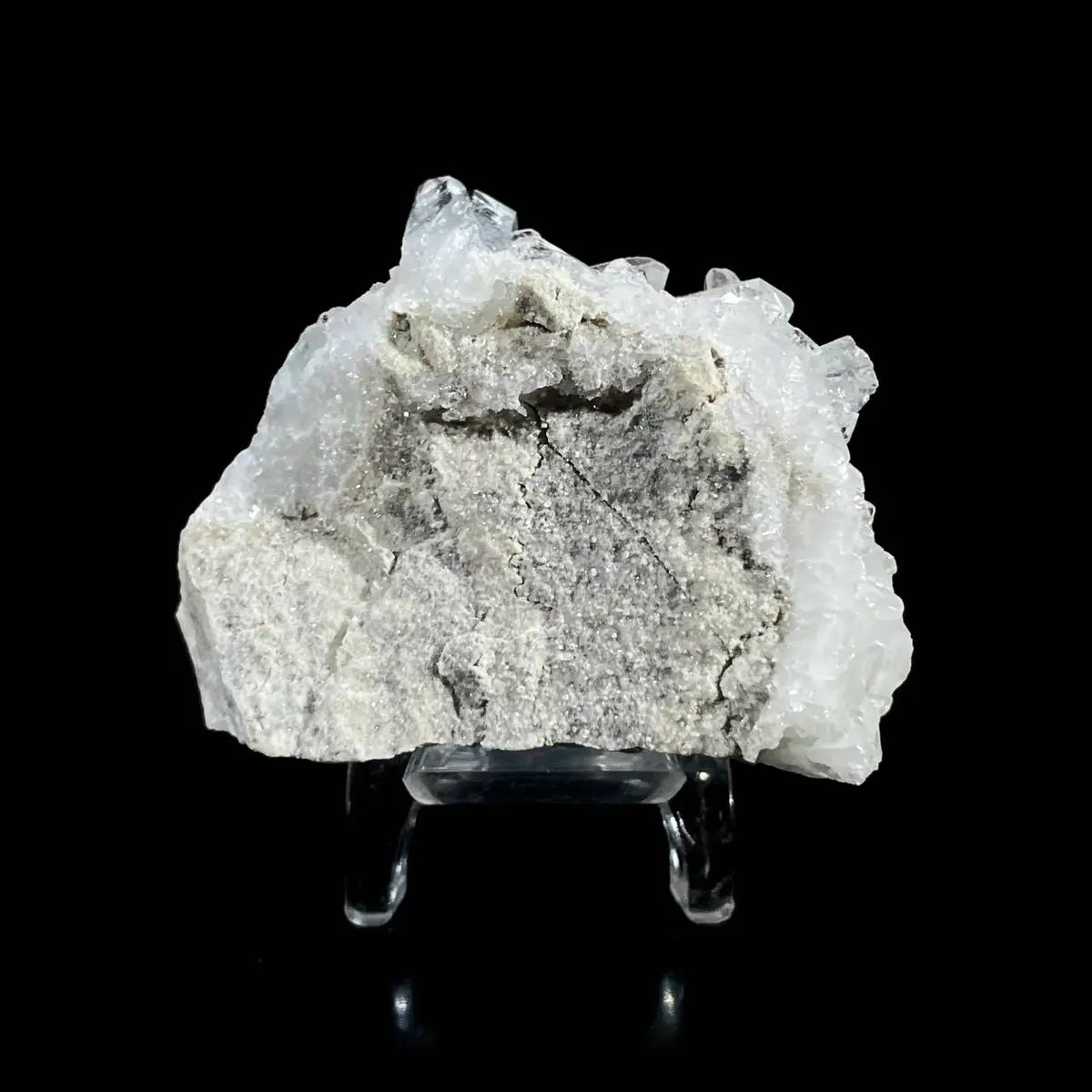 Natural Clear Quartz Crystal Cluster  | Quartz Mineral Specimen | 60 g | 5.5*4.2.5 cm