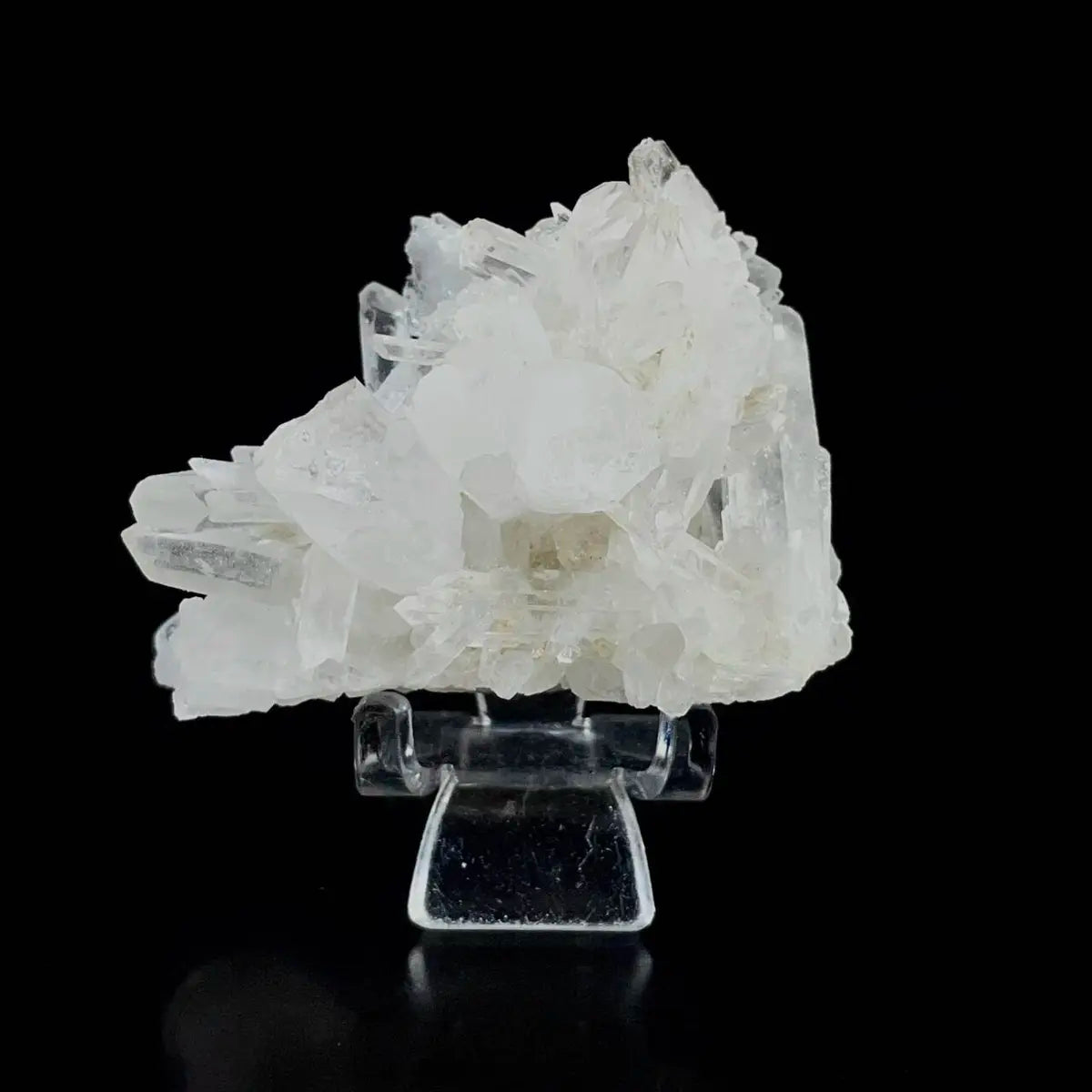 Natural Clear Quartz Crystal Cluster  | Quartz Mineral Specimen | 80 g | 6.5*4.5*5 cm