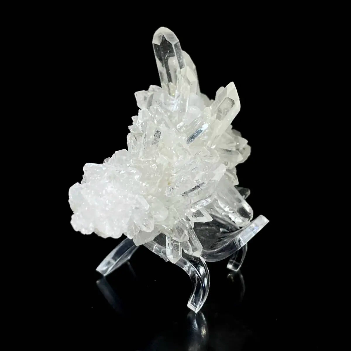 Natural Clear Quartz Crystal Cluster  | Quartz Mineral Specimen | 50 g | 8*5.5*3 cm