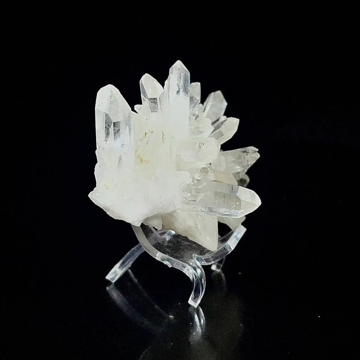 Natural Clear Quartz Crystal Cluster  | Quartz Mineral Specimen | 80 g | 8*4.5*3.5 cm
