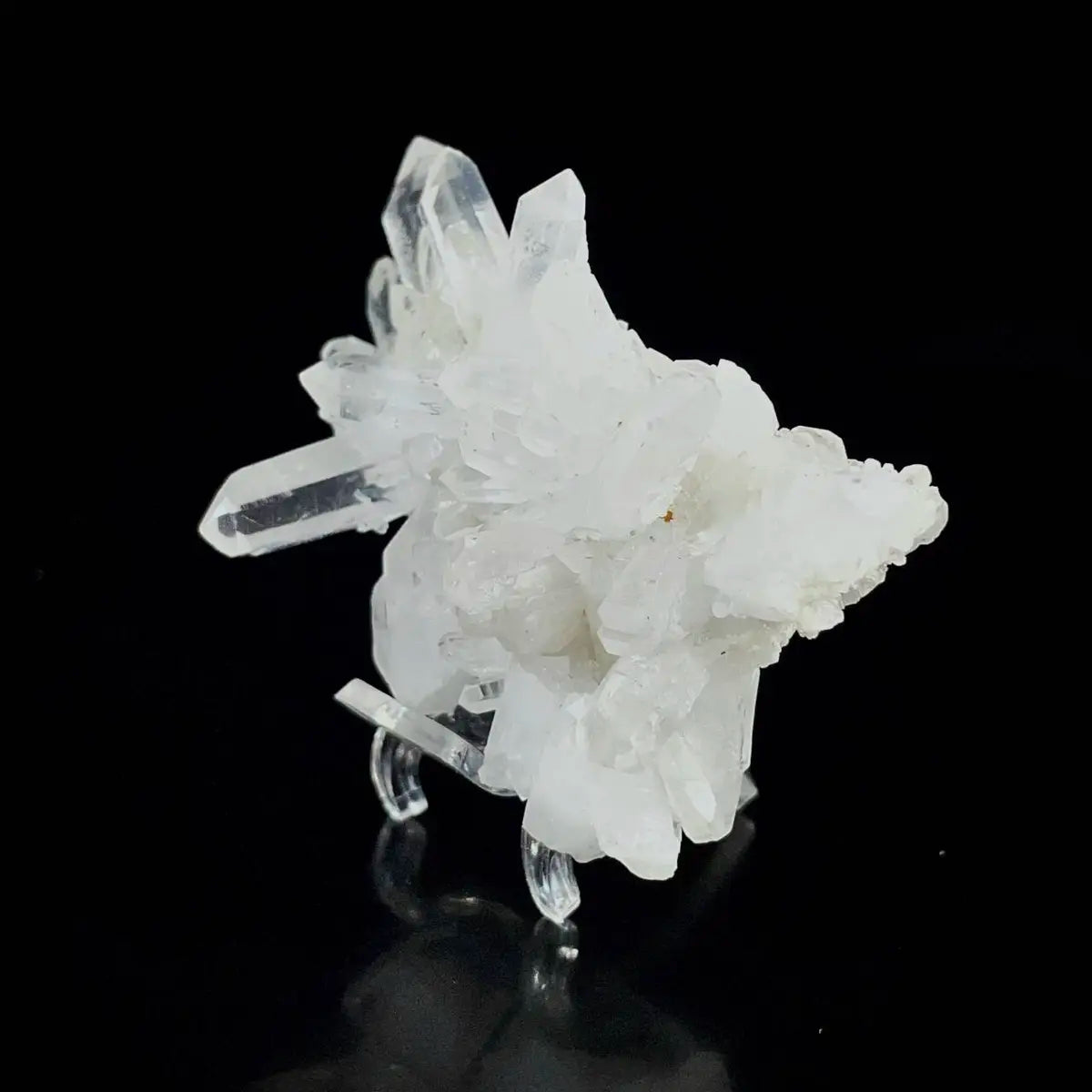 Natural Clear Quartz Crystal Cluster  | Quartz Mineral Specimen | 80 g | 8*4.5*3.5 cm