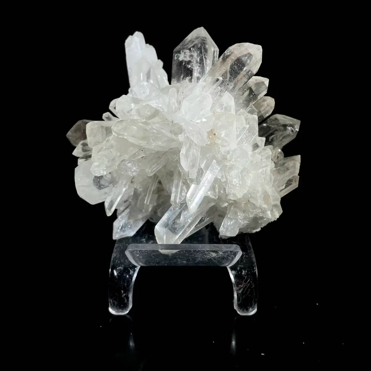 Natural Clear Quartz Crystal Cluster  | Quartz Mineral Specimen | 380 g | 9*10*6 cm
