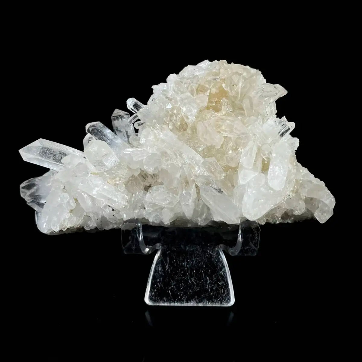 Natural Clear Quartz Crystal Cluster  | Quartz Mineral Specimen | 190 g | 10*5.5*6 cm