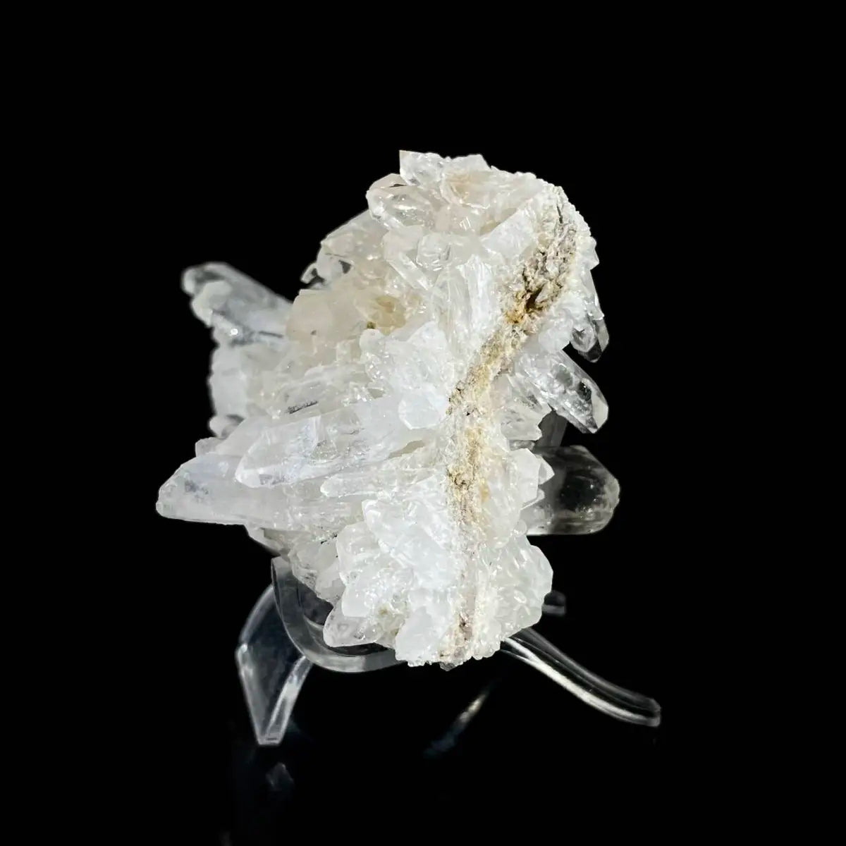 Natural Clear Quartz Crystal Cluster  | Quartz Mineral Specimen | 190 g | 10*5.5*6 cm