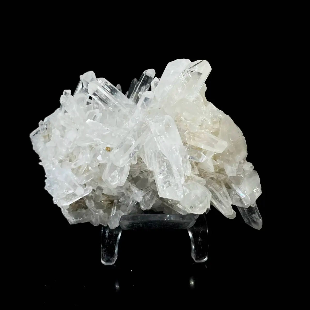 Natural Clear Quartz Crystal Cluster  | Quartz Mineral Specimen | 210 g | 10*6.5*5 cm