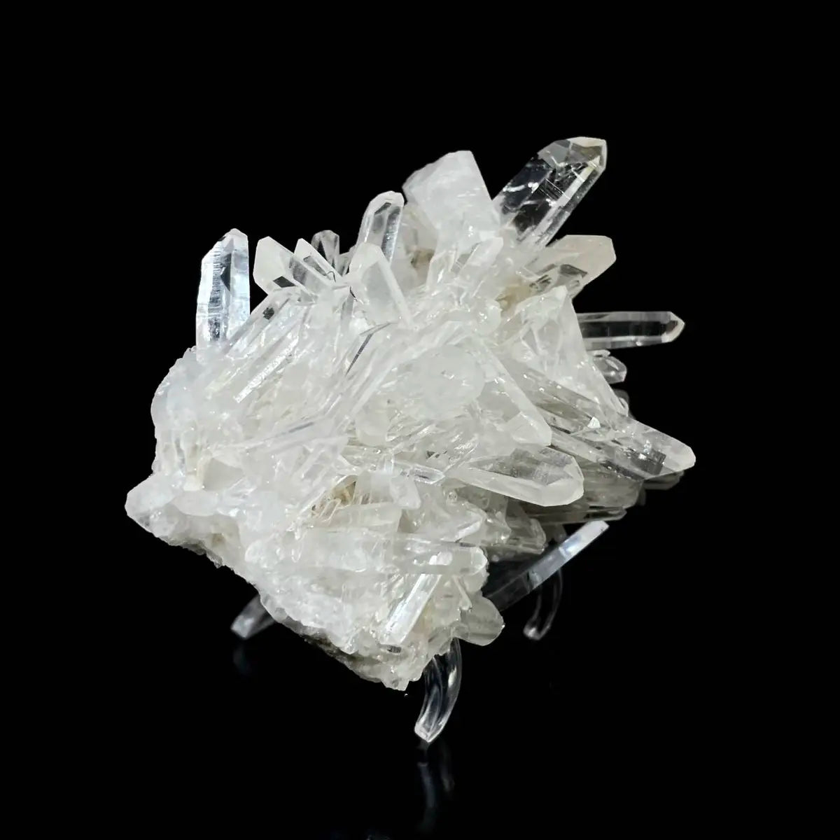 Natural Clear Quartz Crystal Cluster  | Quartz Mineral Specimen | 210 g | 10*6.5*5 cm