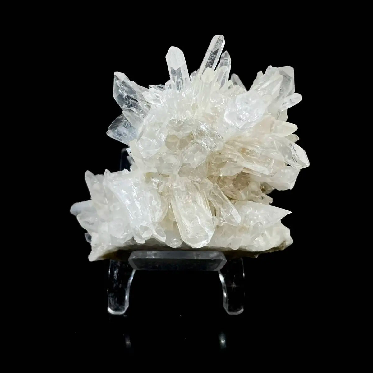 Natural Clear Quartz Crystal Cluster  | Quartz Mineral Specimen | 190 g | 6*7*5 cm