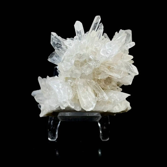 A634-Natural Clear Quartz Crystal Cluster  | Quartz Mineral Specimen | 190 g | 6*7*5 cm