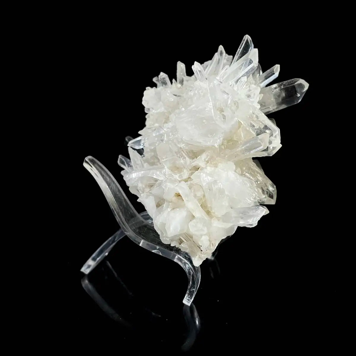 Natural Clear Quartz Crystal Cluster  | Quartz Mineral Specimen | 190 g | 6*7*5 cm