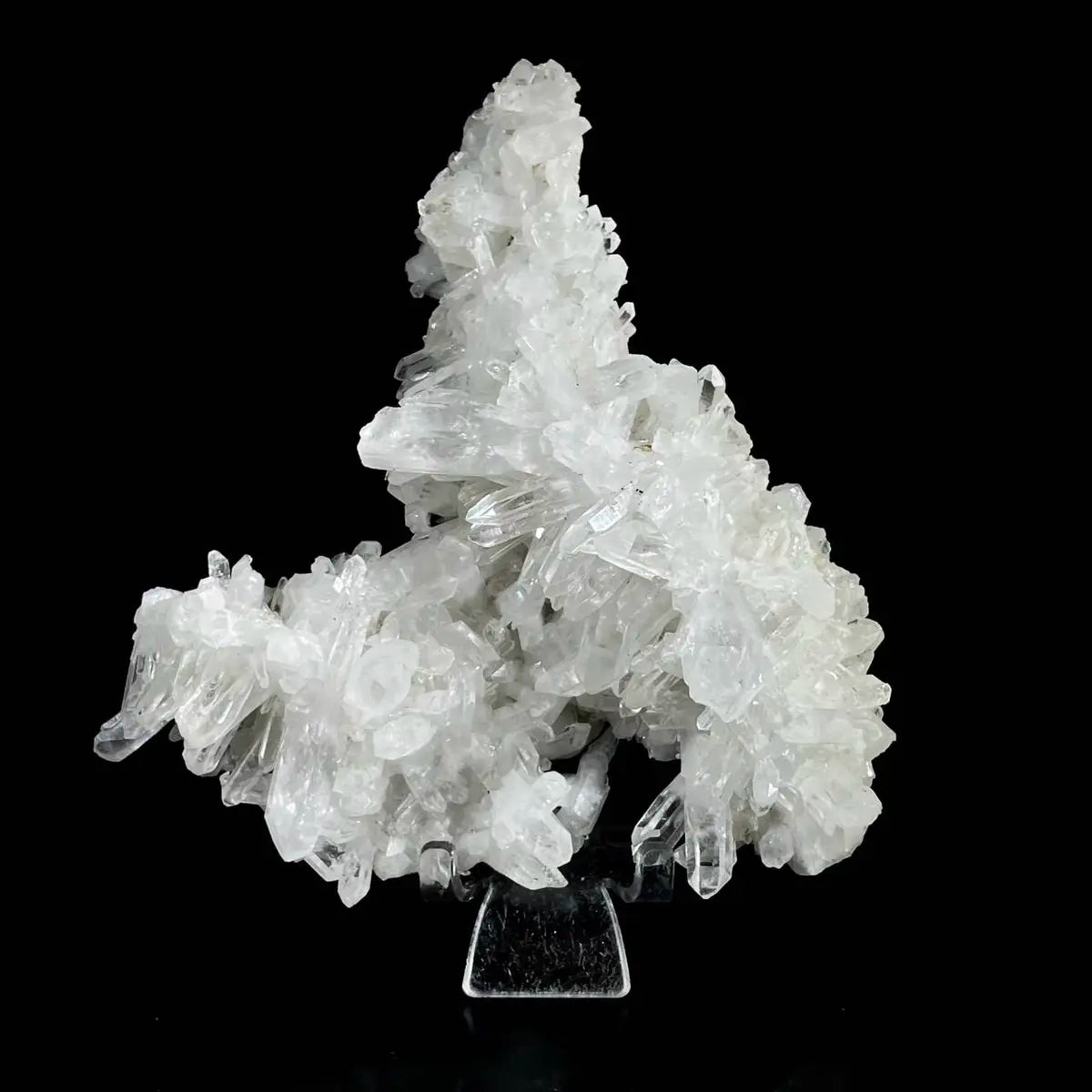 Natural Clear Quartz Crystal Cluster  | Quartz Mineral Specimen | 430 g | 15.5*13*4.5 cm